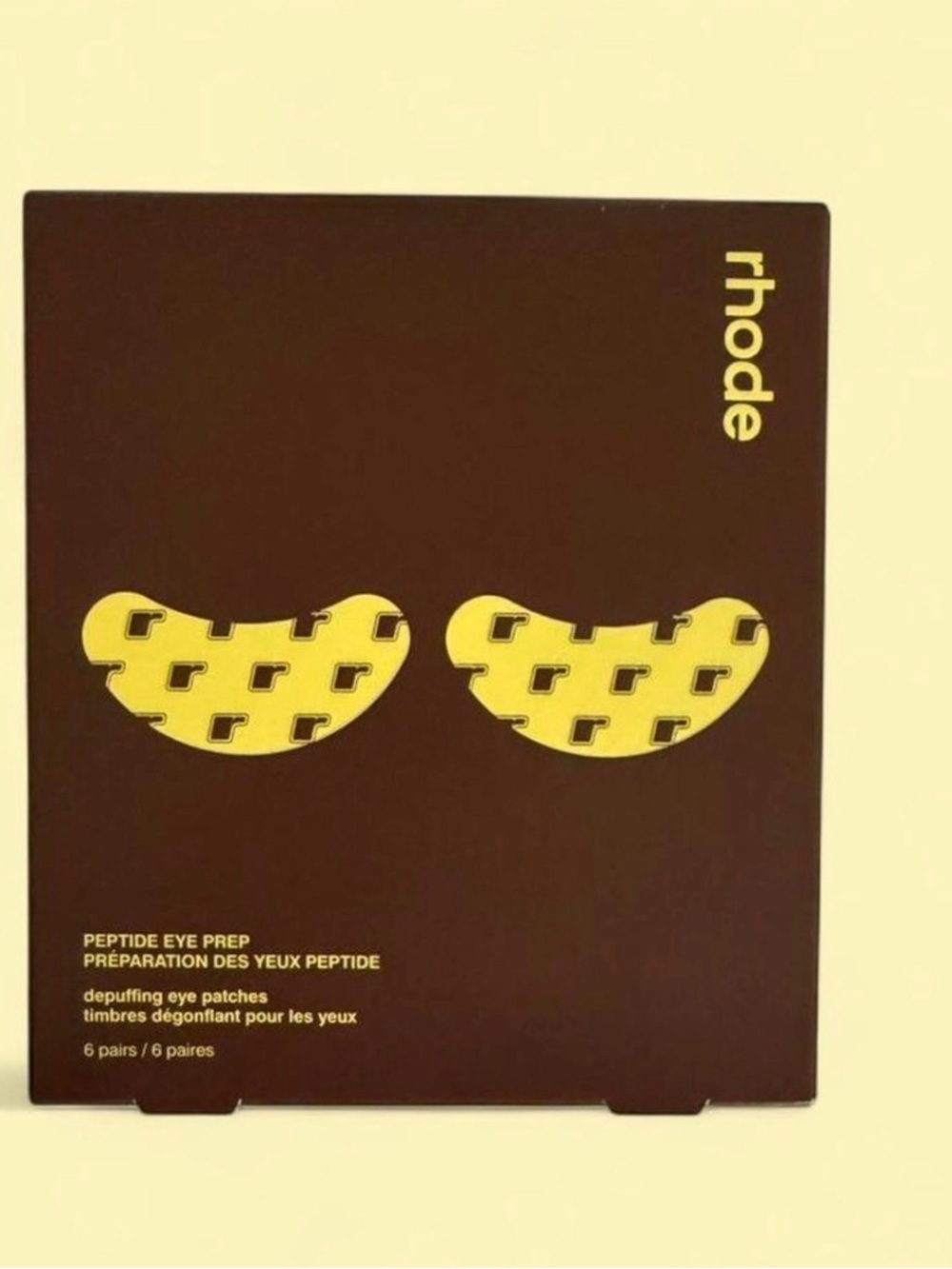 RHODE x The Biebers Peptide Eye Prep Patches. New in box! Limited edition.